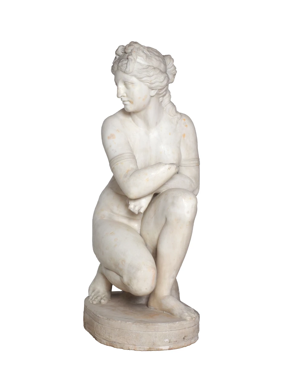 Скульптура «Венера-купальщица».  Италия. II пол. XIX в.